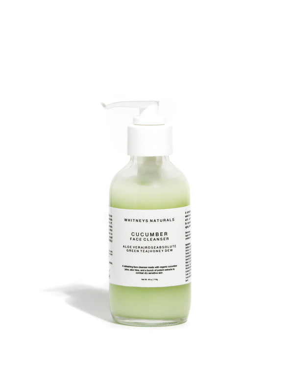 Cucumber Hydrating Face cleanser - WHITNEYSNATURALS